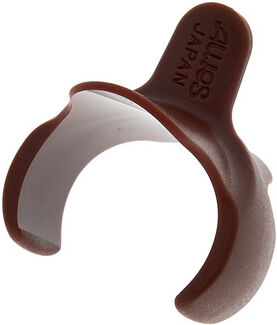Aulos Thumb Rest Soprano Recorder BR marron