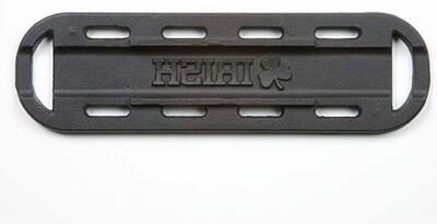 Cc "8"" Black Cast Branding Grill St. Patrick's Shamrock Logo"