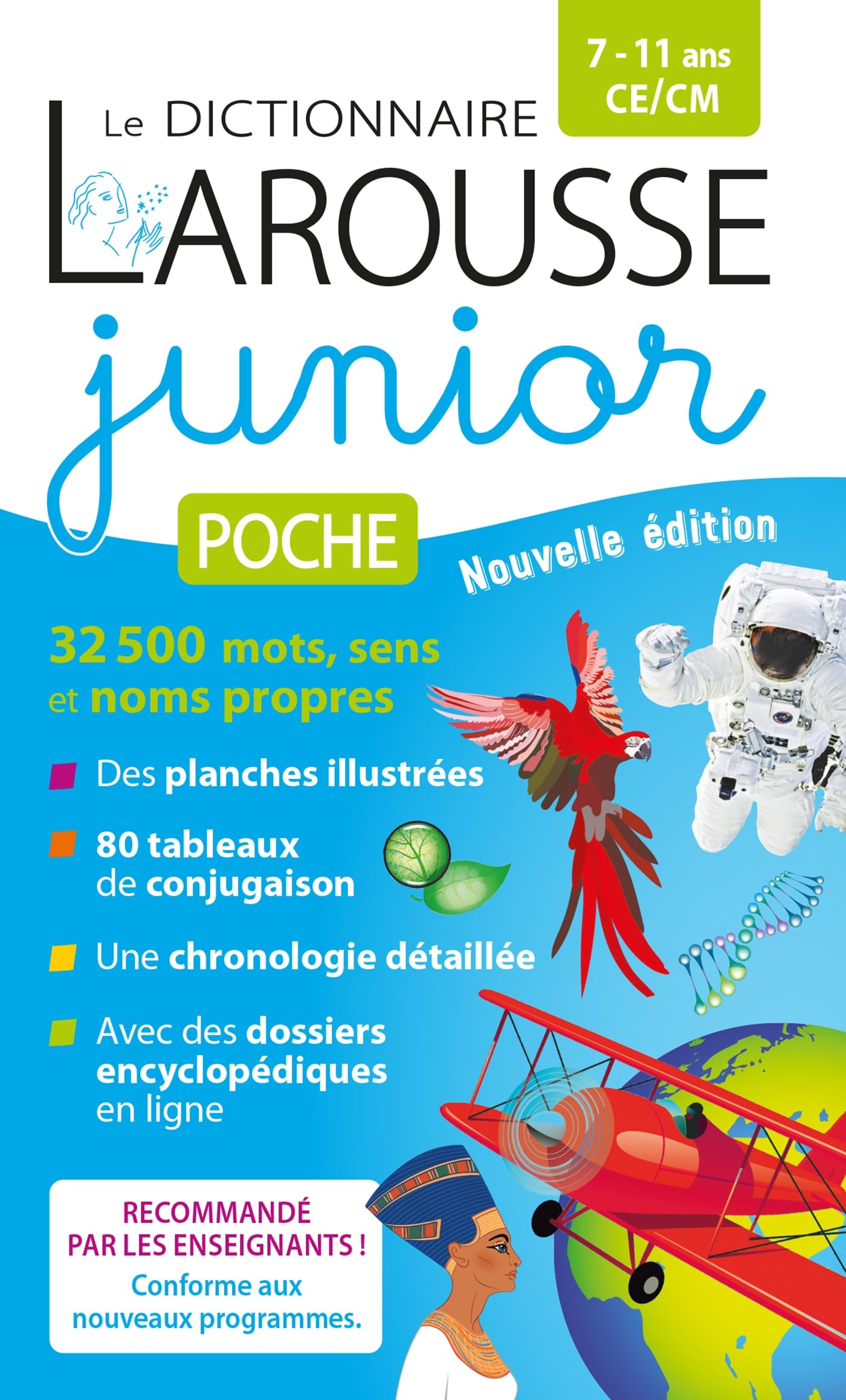 Le dictionnaire Larousse junior poche, 7-11 ans, CE, CM - Preis vom 18.10.2026 19:22:15 h