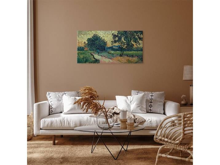 Toile Paysage Feutre Gris/Gris 120 x 60cm