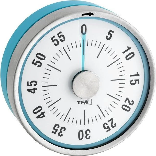 Mechanischer Küchentimer TFA 38.1028.20 - PUCK - blau