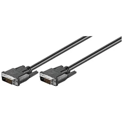 goobay DVI-Kabel 5.0 m schwarz