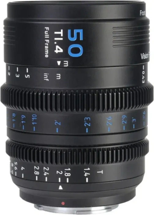 SIRUI Vision Prime 1 50mm T1.4 Full Frame Cine Lens (Black, E/Z/RF/L Interchangable Mount))