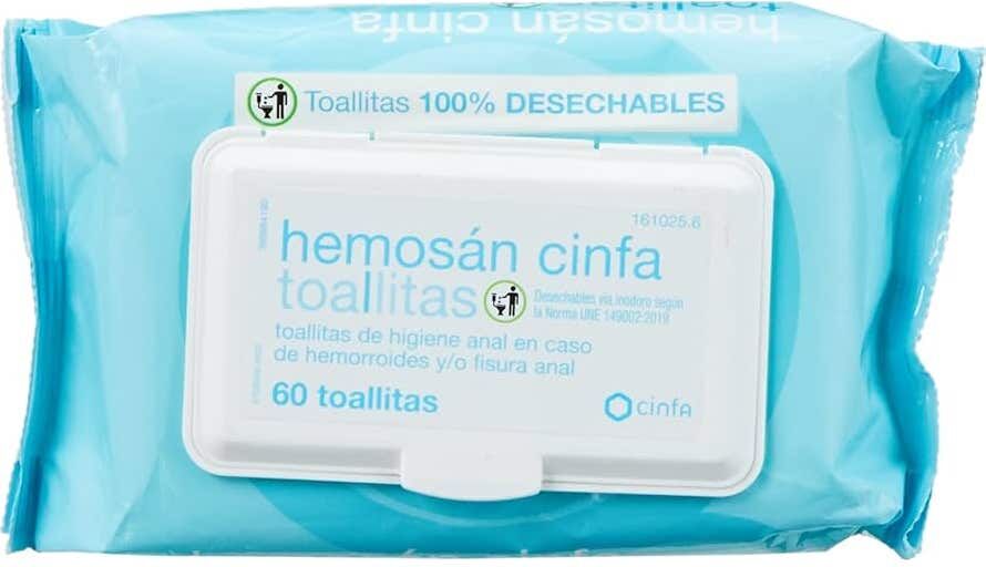 HEMOSAN toallitas 60uds