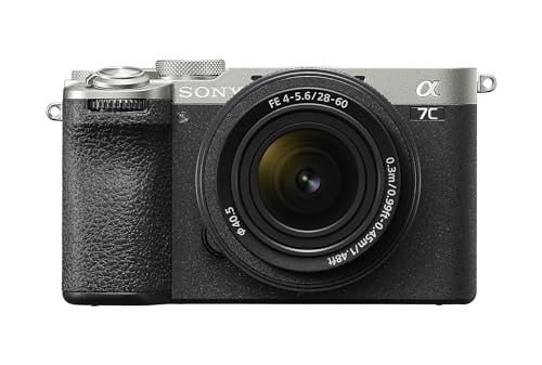 Sony Alpha 7CII Full-Frame spiegelloze camera in zilver met Sony SEL2860 compacte standaard zoomlens
