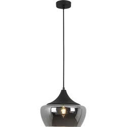 Hängeleuchte Nor Schwarz/Chromfarben max.25Watt