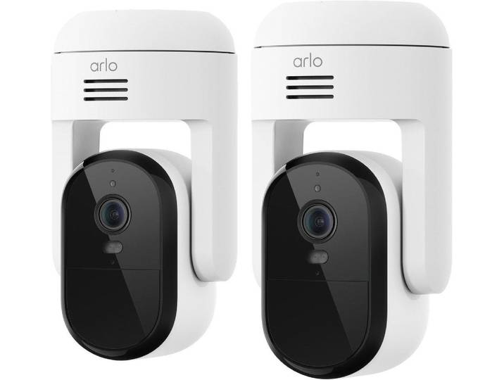 Arlo Essential 3 2K PTZ Camera 2-Pack
