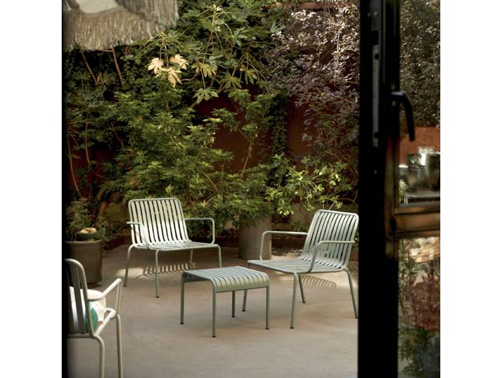 Garten Lounges aus grünem Metall, 2-Sitzer Gaby - Grün - Metal