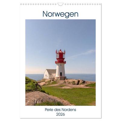 Norwegen - Perle des Nordens (Wandkalender 2026 DIN A3 hoch), CALVENDO Monatskalender