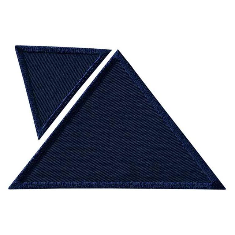 Mono Quick Dreiecke Stoff gross klein (2 Stk., 9.50 x 9 cm) (12045)