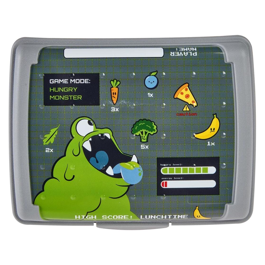 keeeper Brotdose carla mini ""Monster"", 0,5 L, nordic-grey Deco-Click-Box mini, PP, praktischer Verschluss (1069413033900)
