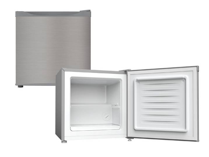 YUNA Gefrierschrank Serebro Frost XS N, 49.6 cm hoch, 47.4 cm breit, silbern