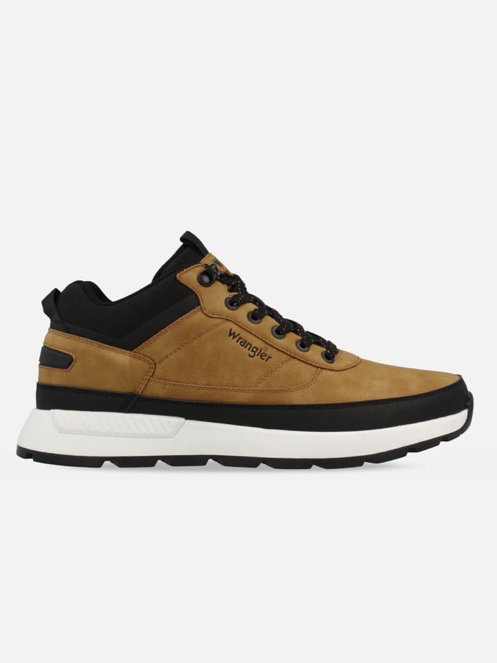 Wrangler Sneakers "Carver" in Hellbraun - 45