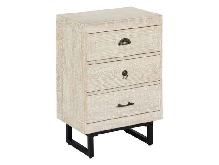 Table de chevet  Ajay  manguier H73cm - Atmosphera Créateur d'intérieur