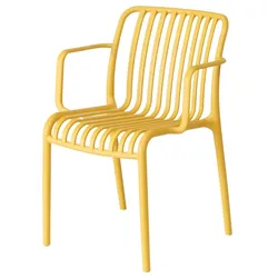 Boltze Stuhl aus Kunststoff Quito, 55 x 56 x 79 cm, Orange