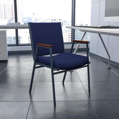 Heavy Duty Stack Chair with Arms