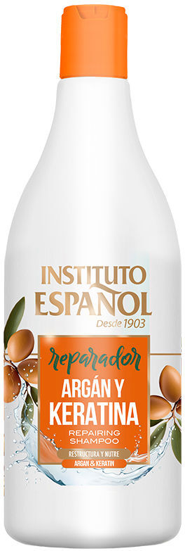 Instituto Español Shampooing Réparateur argan + kératine 750 ml
