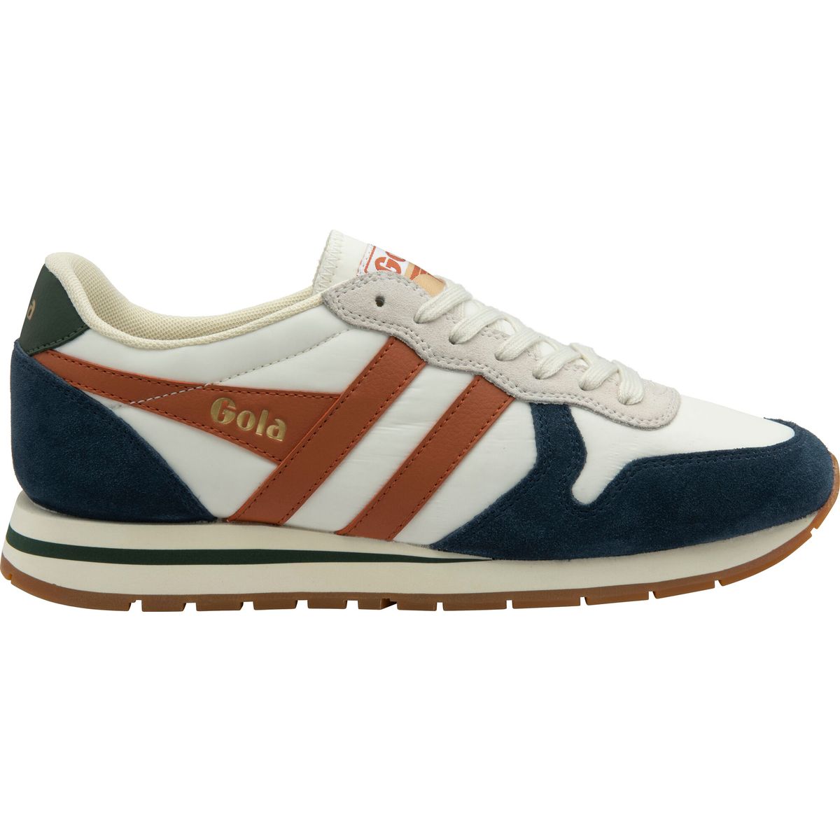 Gola Daytona Chute Sneaker Men off white/navy/moody orange (AE) 9 CMB363-AE-9-offwhitenavymoodyorange