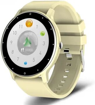 Daily Deals Depot Xiaomi New Smart Watch Men With Full Touch Screen Sport Fitness Watch, IP67 Waterproof Bluetooth Android IOS yellow