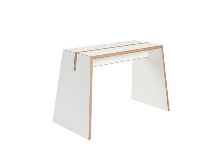 Tojo stubenhocker I Kleiner Hocker Holz 70 x 30 x 40 cm I Holzhocker Weiß I Sitzhocker für Bad, Schlafzimmer & Garderobe I Bis zu 130 kg belastbar