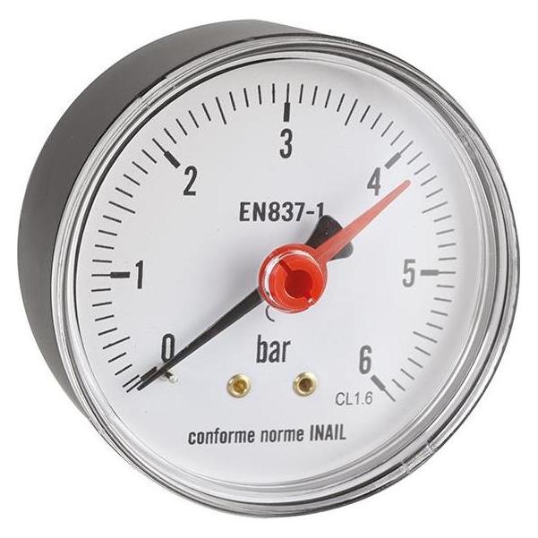 Icma MANOMETER 63MM. 1/4. 6 BAR (91263AB06)