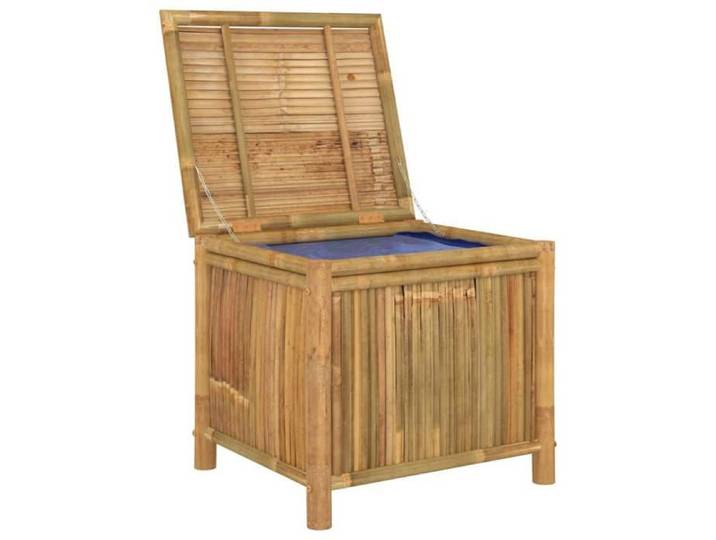 Promotion mars  * COFFRE DE JARDIN - YUNYAN - Boîte de rangement de jardin - MEUBLE JARDIN - 60x52x55cm Bambou _7458855