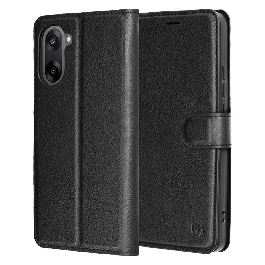 Techsuit - Leather Folio - OnePlus Nord CE5 - Black (OnePlus Nord CE5) (61774827)