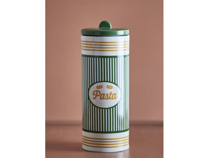 Gefäß mit Deckel Stefano Pasta Ø 11cm Multicolor