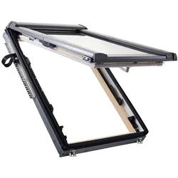 Roto Dachfenster Designo R89G H200 Comfort Verglasung Holz Fenster, 74x118 cm (7/11)