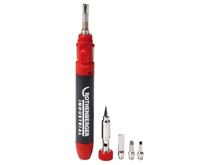 ROTHENBERGER Industrial Micropen Set 1300 Gas Soldeerbout, Brandpen