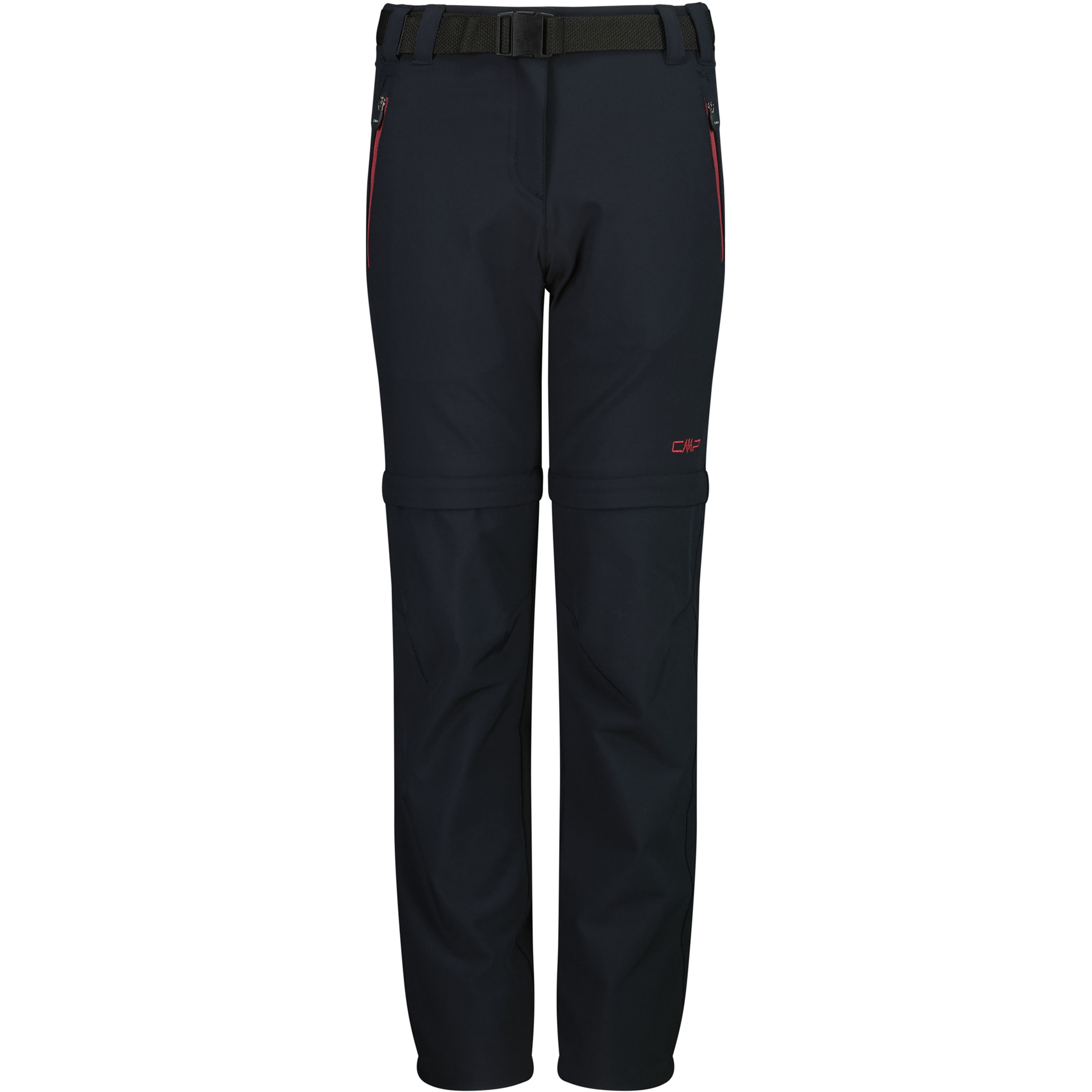 CMP Trekking Zip Off Hose Kinder Zip-Hosen grau Größe 164 Camping Atmungsaktiv