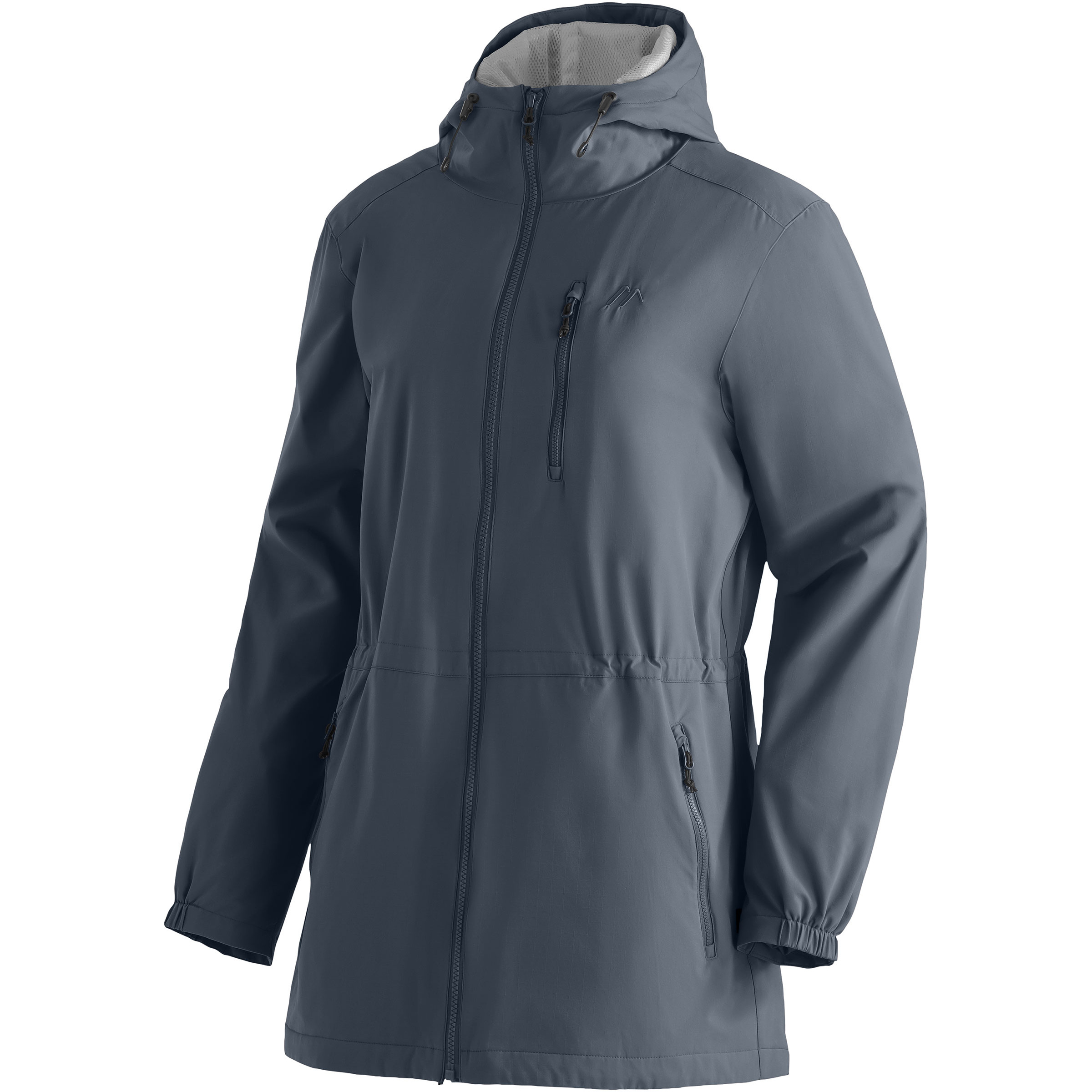 Maier Sports Arora Loop Parka Damen Parkas & Mäntel blau Größe L Camping Elastisch Wasserabweisend