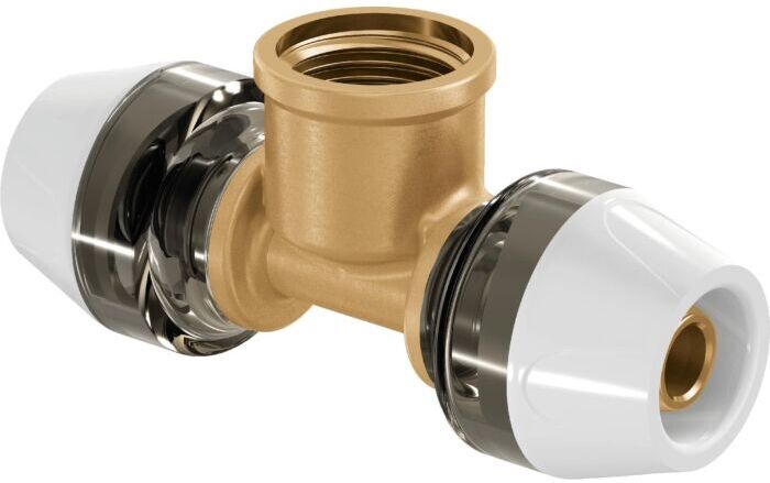 Uponor RTM T-Stück 1048587 16 mm x Rp 1/2, mit IG