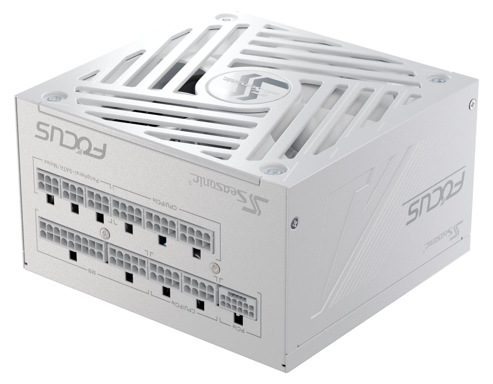 Seasonic FOCUS GX-850 V4 White ATX3 Modulaire Voeding 850W Gold