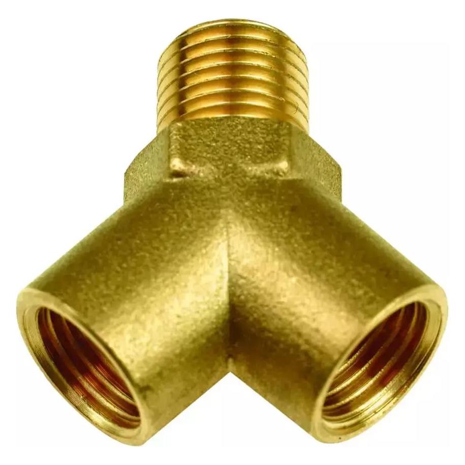 Dedra Y-Stecker, 2x1/4" inneres Gewinde (F), 1x1/4" nach aussen. Faden (M) (A535354)