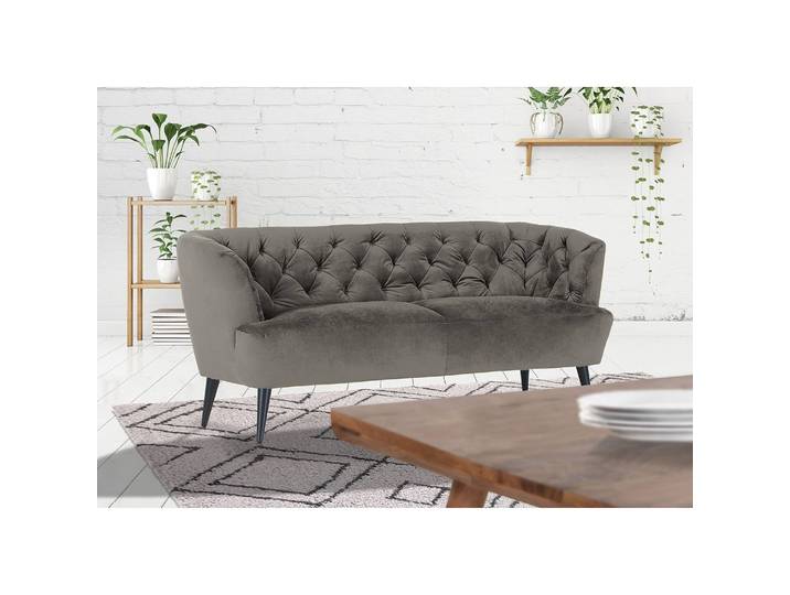 Banquette Burdett 190cm Gris/Gris Noir
