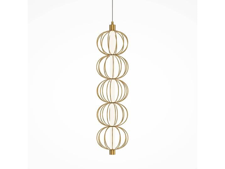 Applique murale LED Golden Cage 14 x 219 x 22cm Doré Métal mixte LED Module LED