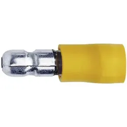 Klauke Rundstecker, PVC-teilisoliert, 4-6mm2 /5 mm, 100 Stück