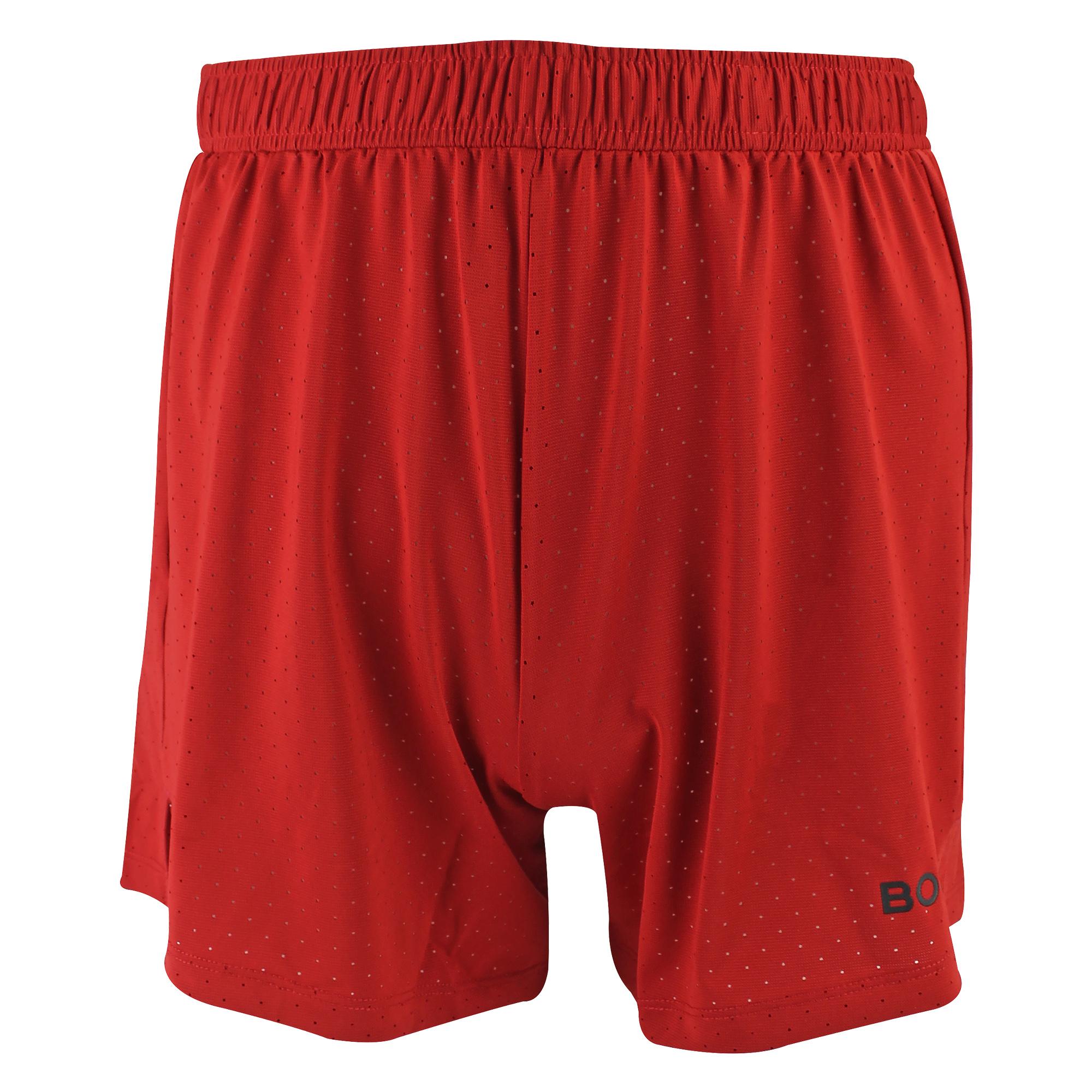 Luftdurchlässige und leichte perforierte Sportshorts für Herren