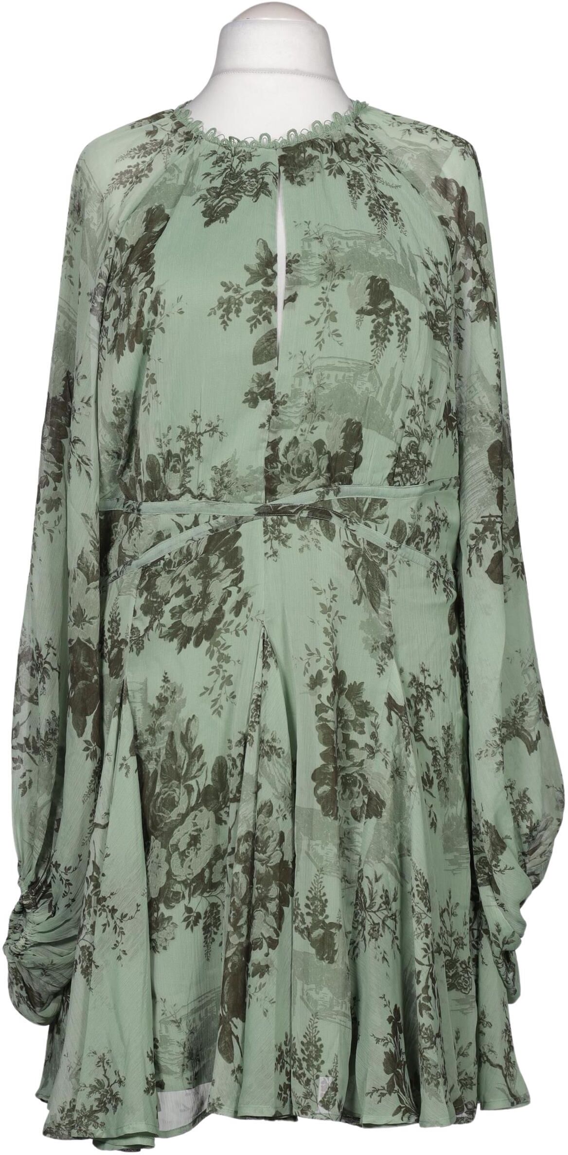 asos Curve Damen Kleid, Grün, Gr. EU 48, Synthetik - Second Hand