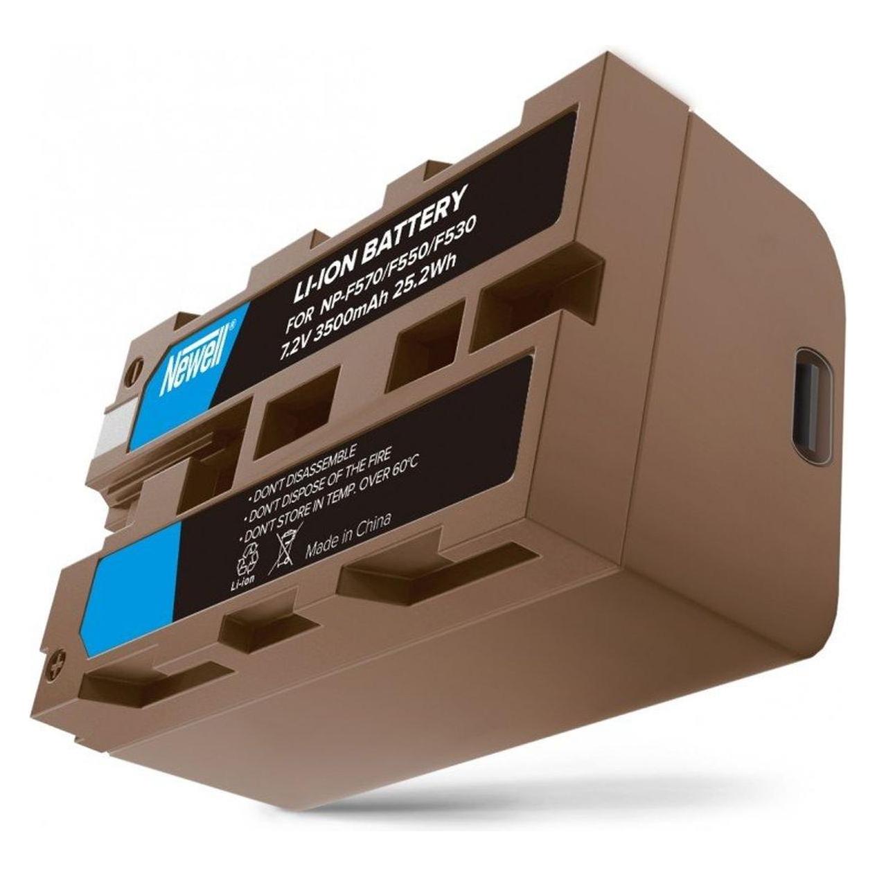 Newell replacement NP-FW50 USB-C battery for Sony (Kamera Akku) (01294FDP)