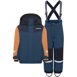 Didriksons, Unisex, Skijacke, Skare Multi Set (110), Blau, 110