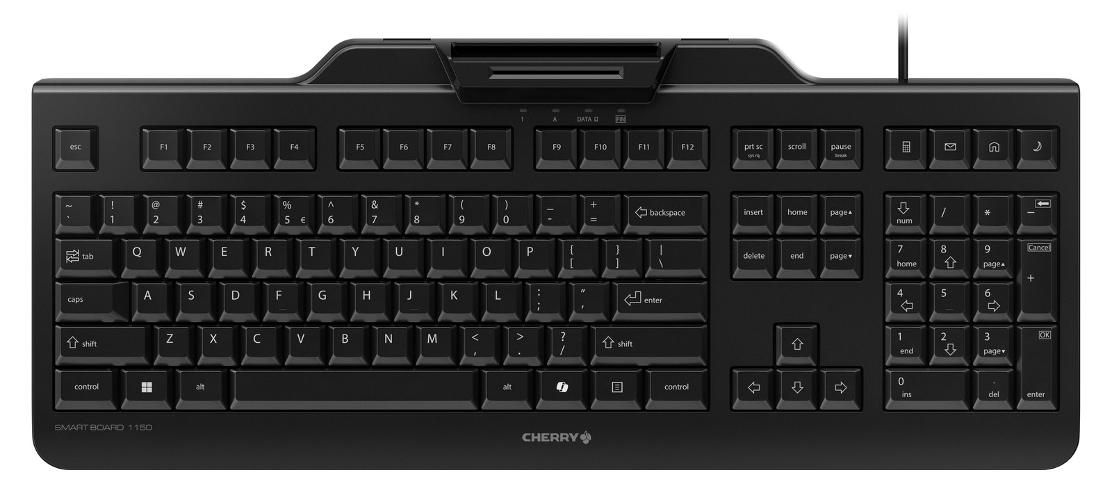 Cherry Smart Board 1150 Volledige grootte QWERTY Zwart