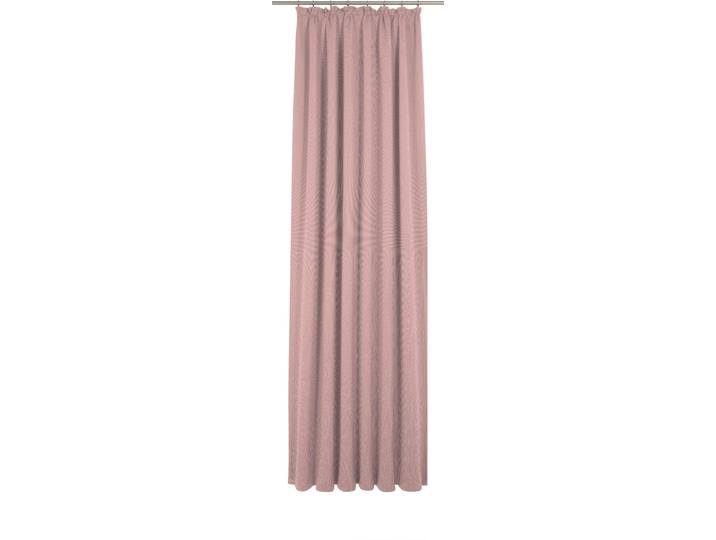 Vorhang ADAM Uni Collection , rosa, B:142cm H:185cm, Baumwolle (Bio-Baumwolle), Gardinen, Vorhang, aus 100% Bio-Baumwolle, Vorhang nach Wunschmass