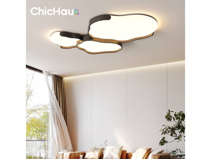Plafonnier blanc moderne plafonnier circulaire minimaliste pour chambre salon allée décoration luminaires d'intérieur