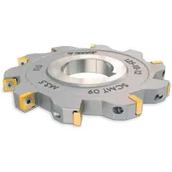 Scheibenfräser 80mm Durchmesser 8 Schneiden für Wendeplatten SCMT 09T3