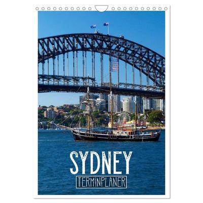 SYDNEY Terminplaner (Wandkalender 2026 DIN A4 hoch), CALVENDO Monatskalender