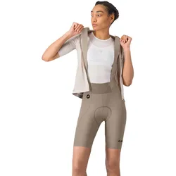 Castelli Espresso 2 W DT Bibshort Kurze Trägerhose Frauen - clay - XL