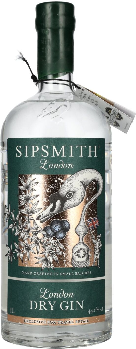 Sipsmith Gin Sipsmith London Dry Gin 44,1% Vol. 1l