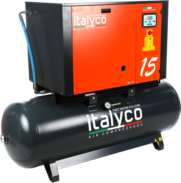 Italyco KV 15/500 Premium - Compresseur rotatif à vis - Pression max 10 bar